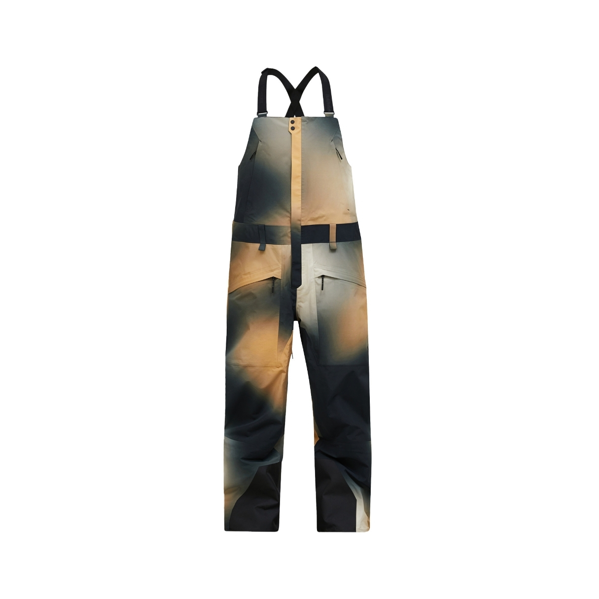 Peak Performance Mens Edge 3L AOP Bib Pants Multicolore | Power Fade
