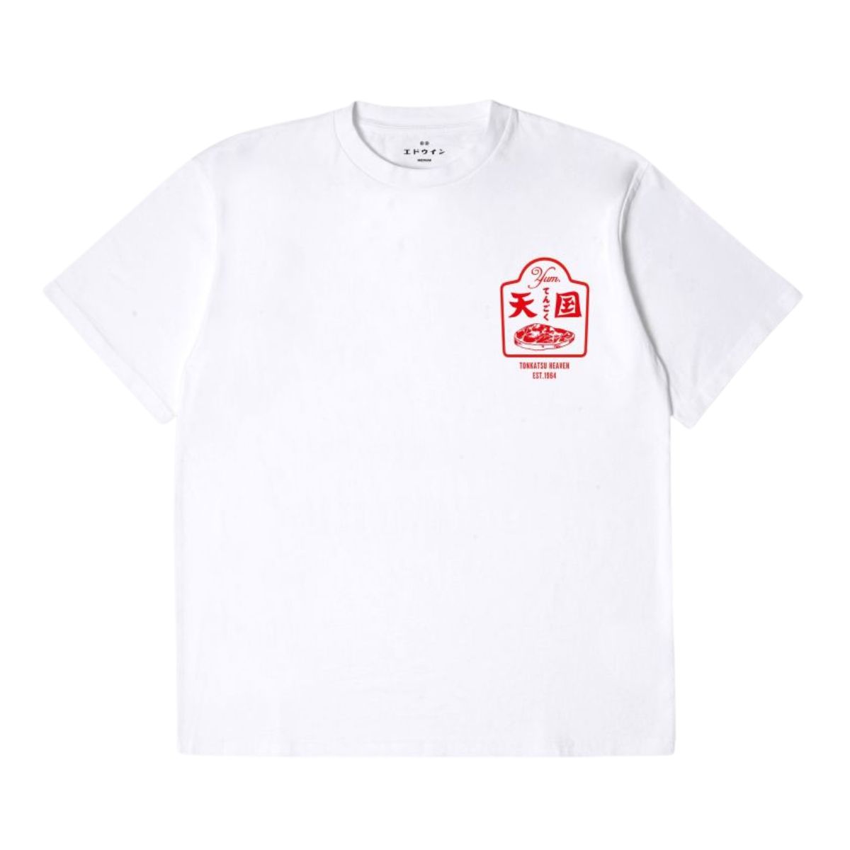 Edwin Europe Mens Tonkatsu TS Wit