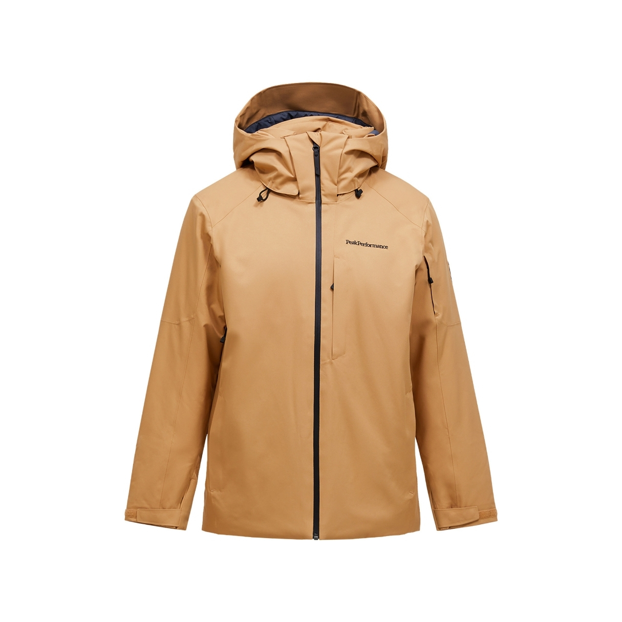 Peak Performance Mens Maroon Insulated Jacket Marron Clair | Sierra Sand