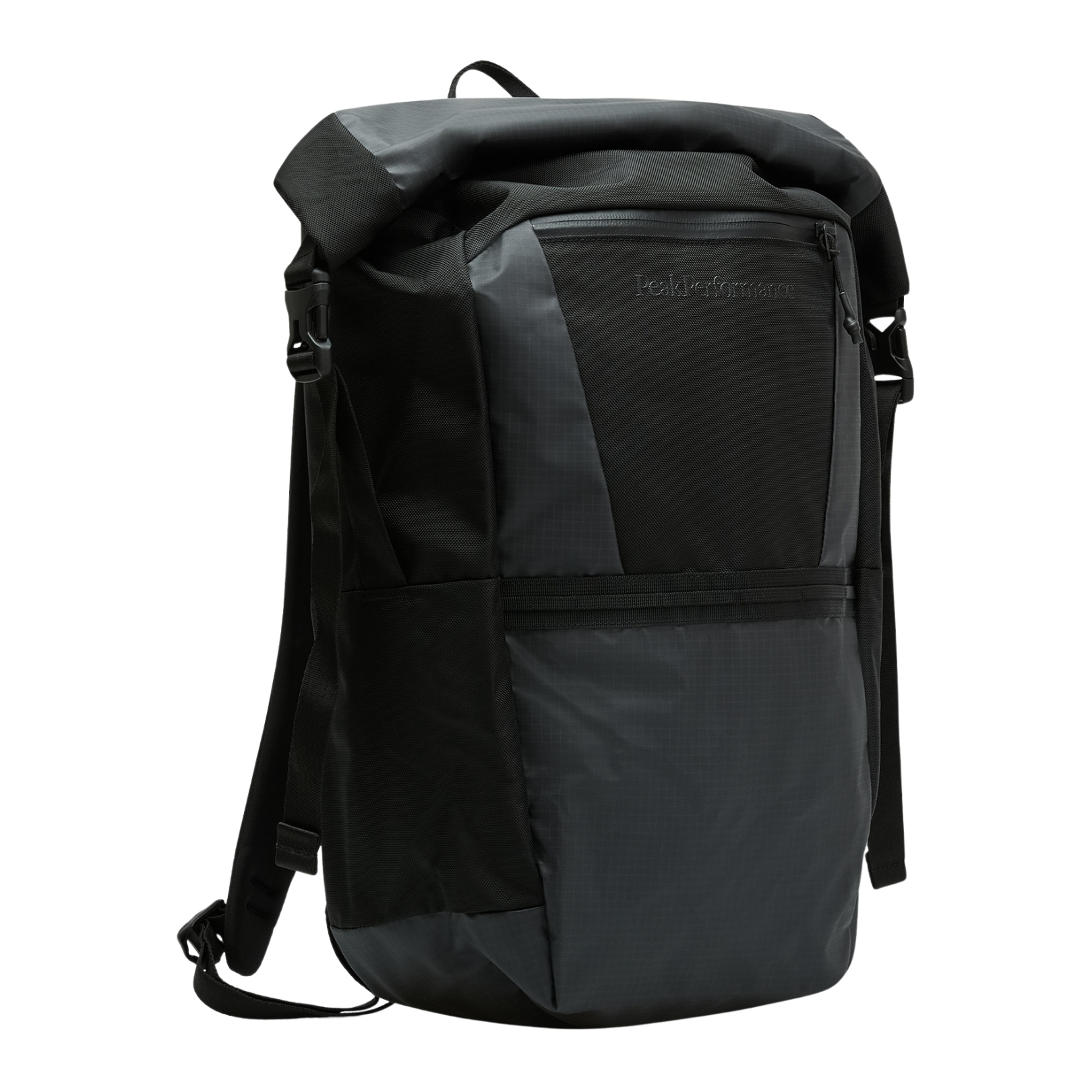 Peak Performance Roll Top Backpack Zwart