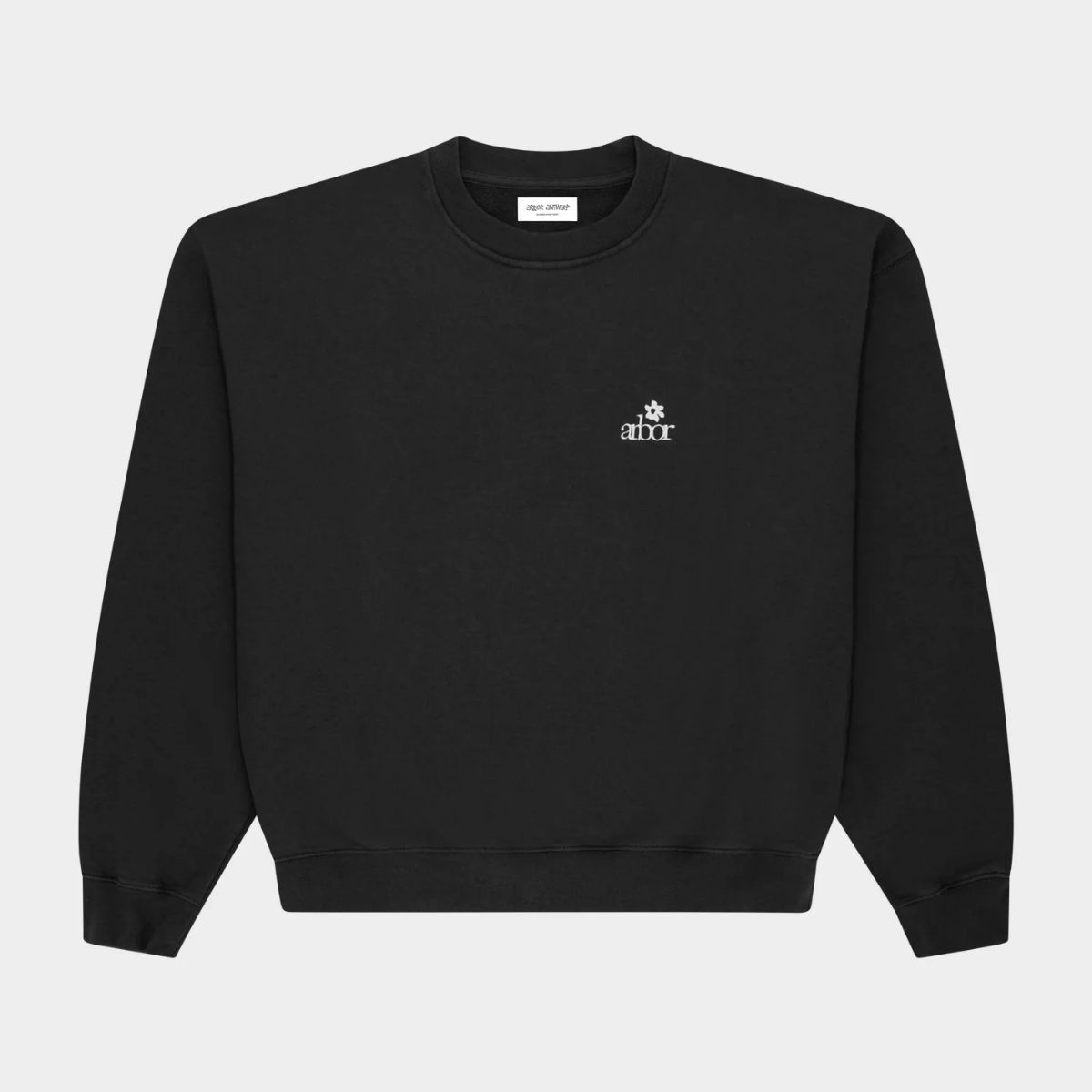 Arbor Mini Flower Crewneck Zwart