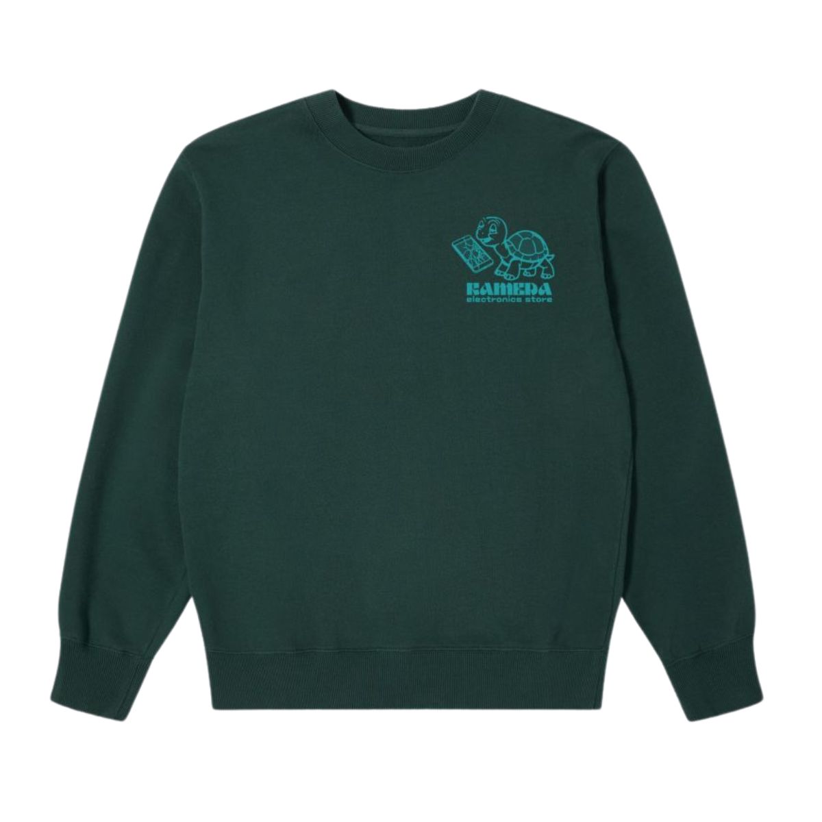 Edwin Europe Mens Kamera Sweat Groen