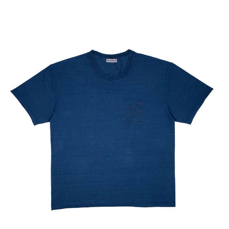 Bisous Skateboards T-shirts Reverse Sonics Marineblauw