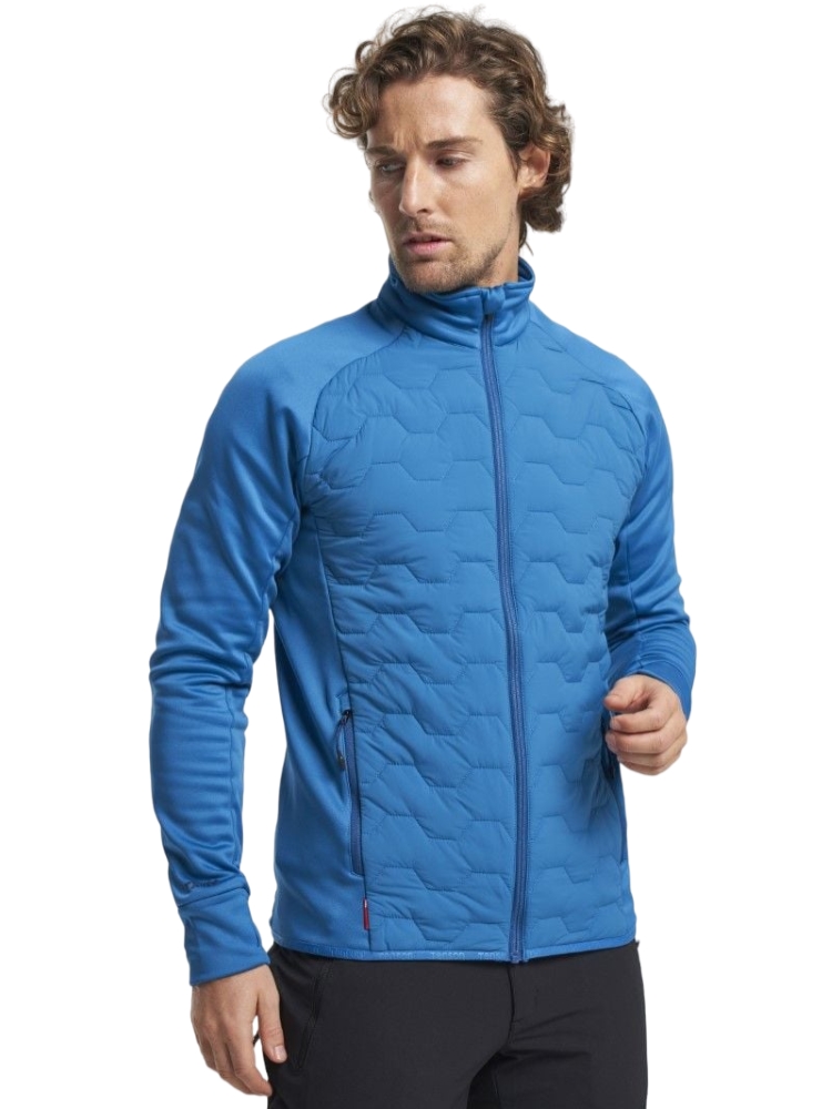 Tenson Mens TXlite Hybrid Zip Bleu |