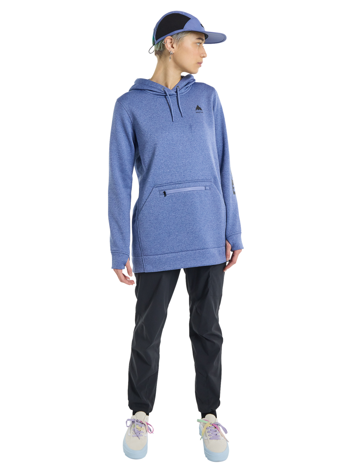 Burton Womens Oak Long Pullover Hood