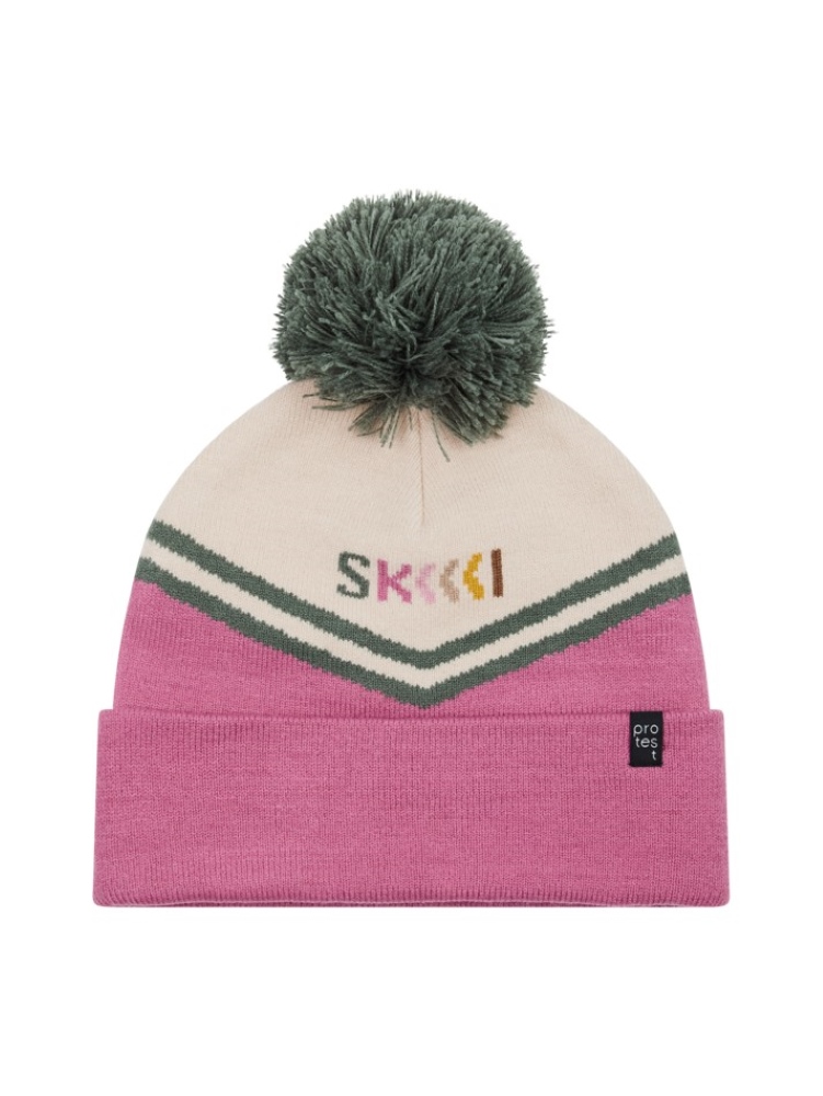 Protest Womens Prtflaunt Beanie Rose Fonce | 840 Rose Dust
