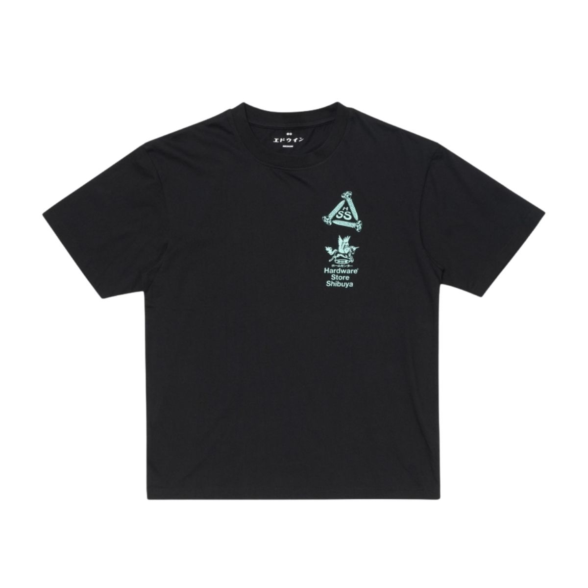 Edwin Europe Mens Hardware Store Shibuya TS Zwart