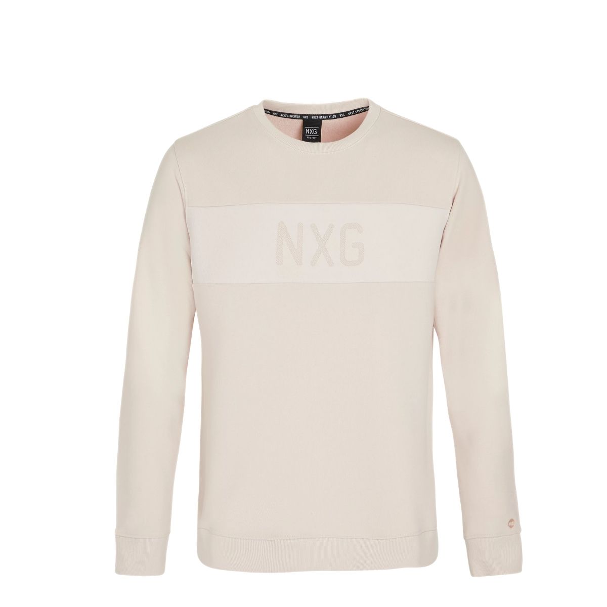 Protest Mens Nxgkeeton Sweatshirt Blanc | 106 Kit Offwhite