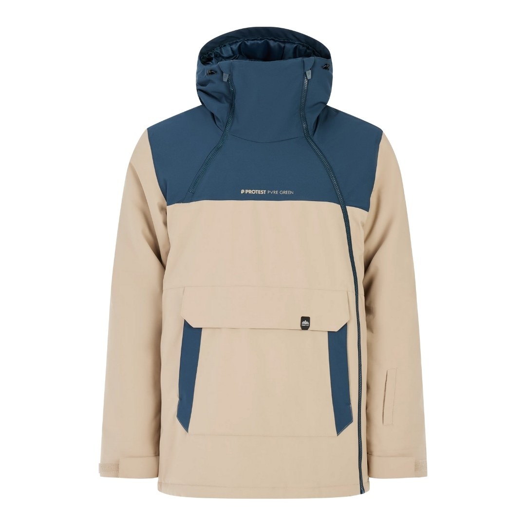 Protest Mens Prtlado Snowjacket Marineblauw