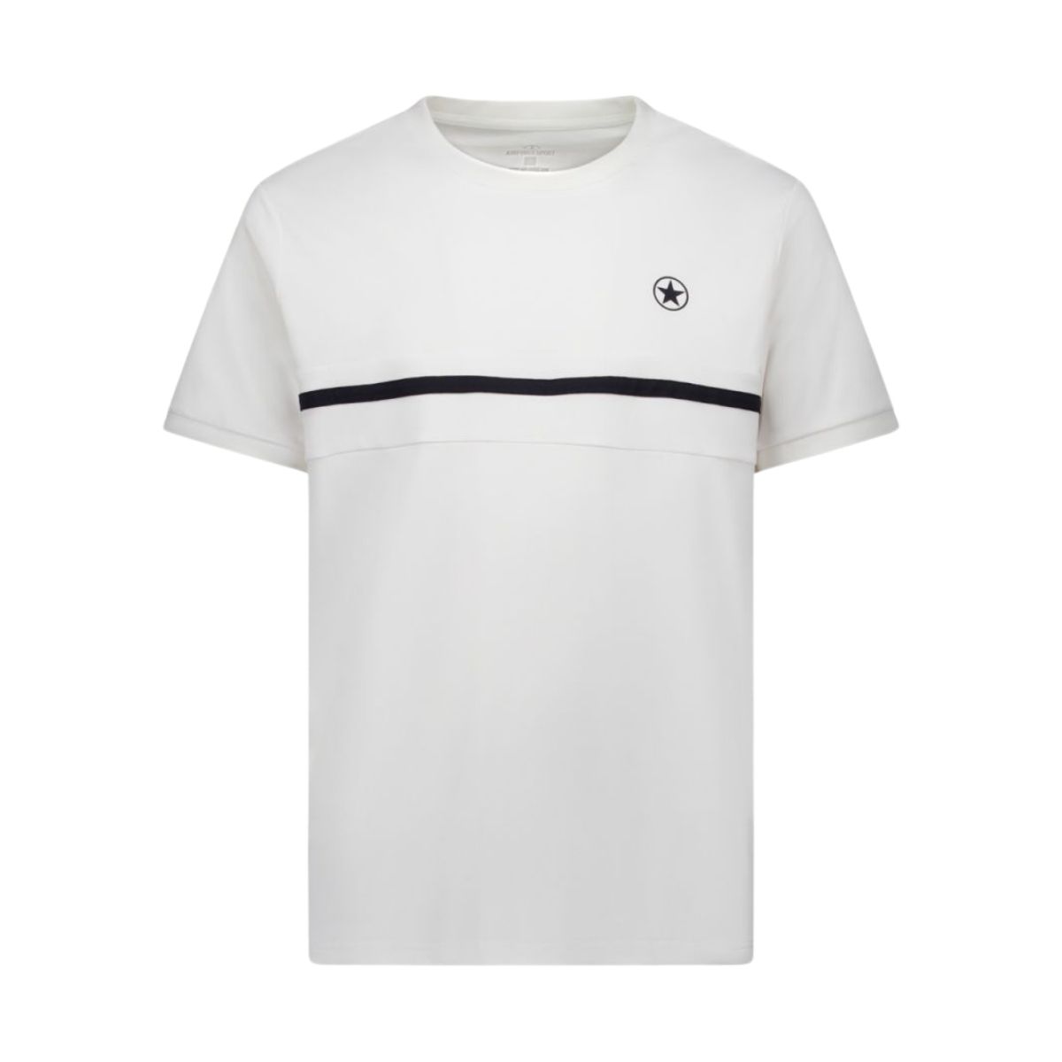 Airforce Mens Nova Stipe T-Shirt Wit