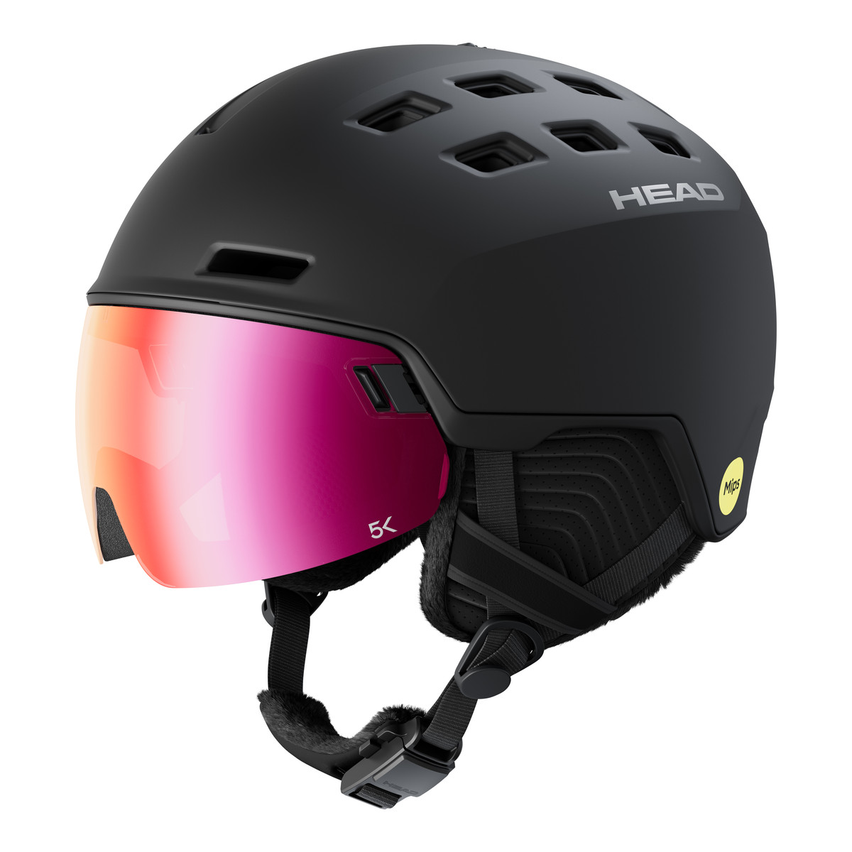 Head Radar 5K Mips Zwart