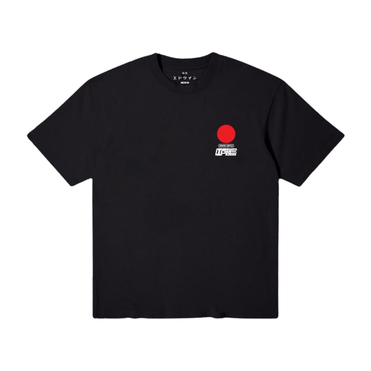 Edwin Europe Mens Sun TS SS Zwart