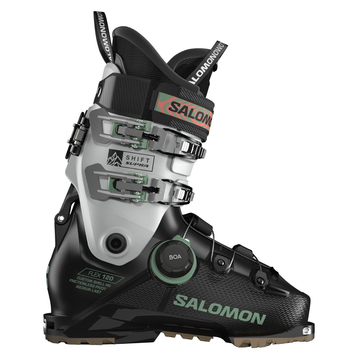 Salomon Shift Supra Boa 120 GW Zwart