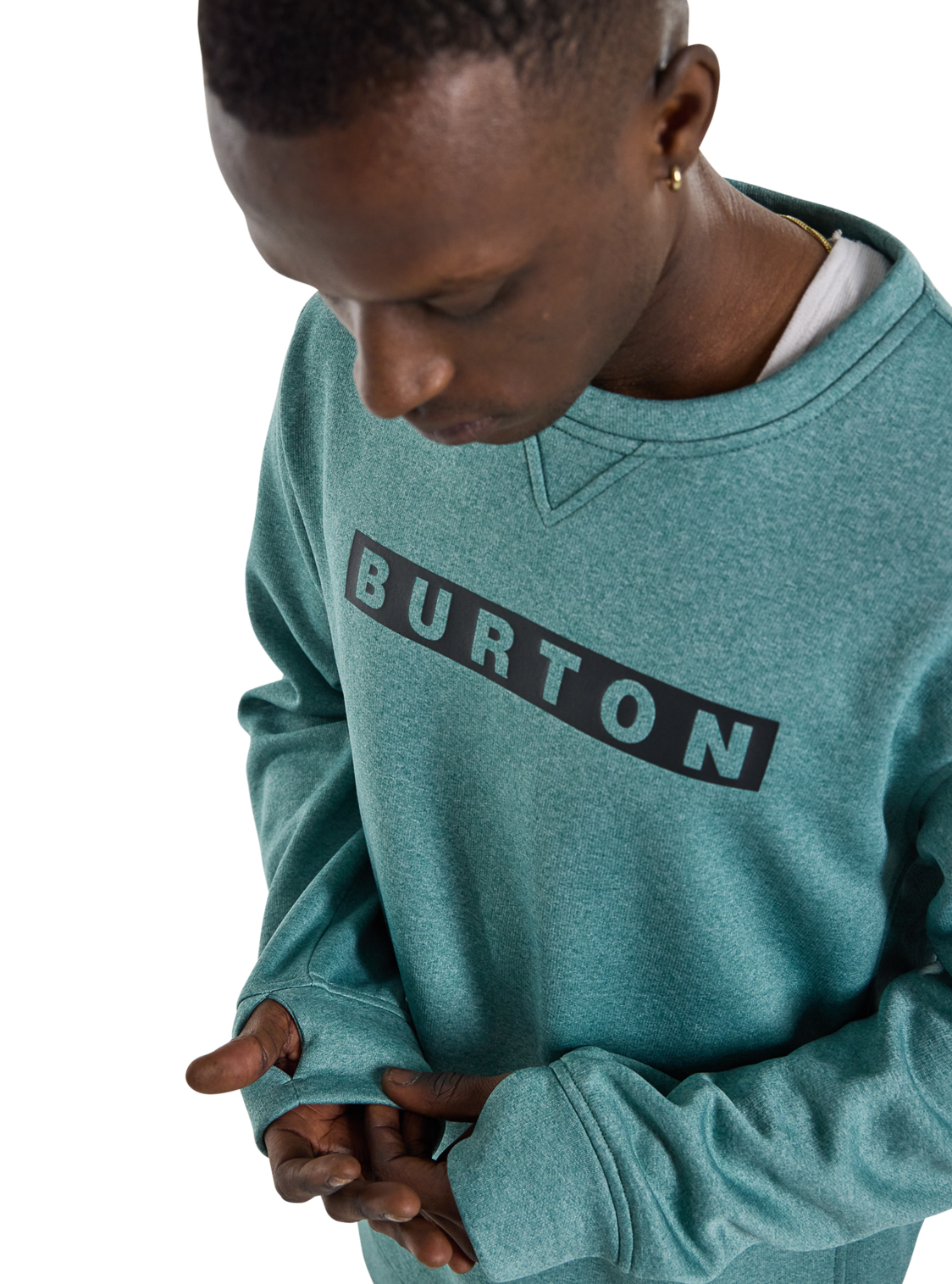 Burton Mens Oak Pullover Crew