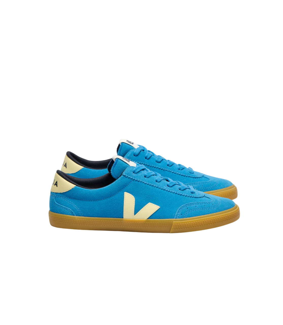 Veja Womens Volley Suede Bleu | Egee Sun