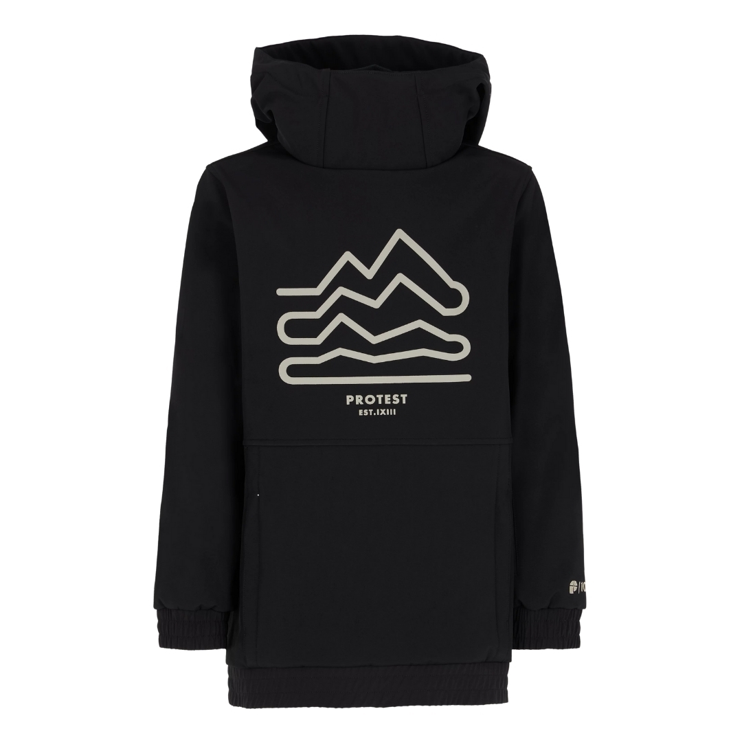 Protest Boys Prtquinz Jr Anorak Zwart