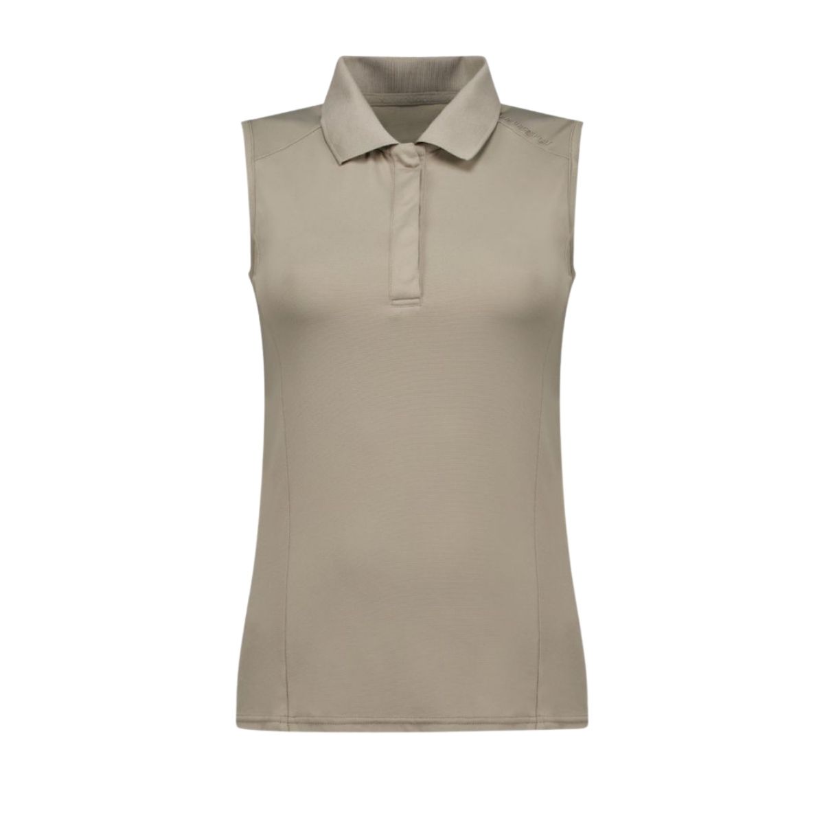 Airforce Womens Jules Performance Polo Top Kaki | 909_brindle