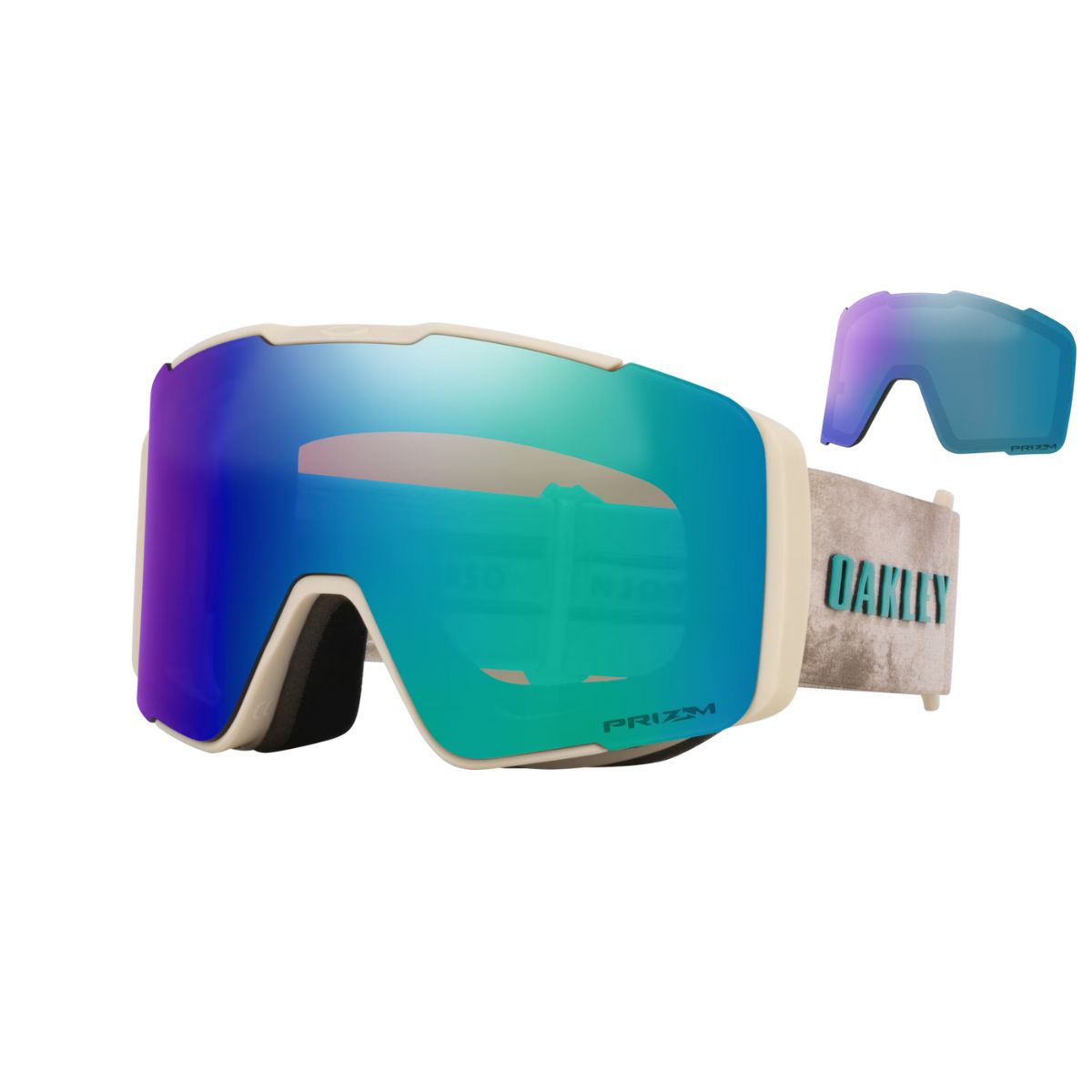 Oakley Line Miner Pro L – & Blanc | Jamie Anderson Signature-prizm Argon & Prizm Iced