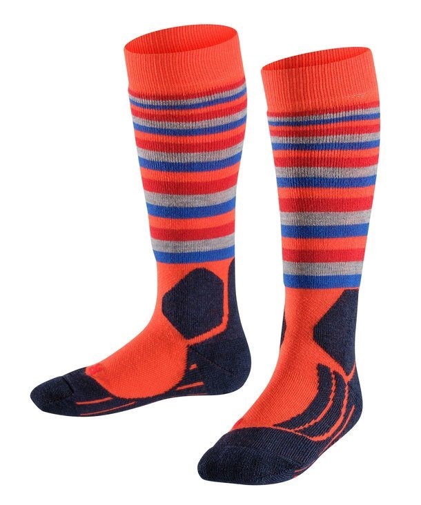 Falke SK2 Intermediate Stripes Kids Oranje