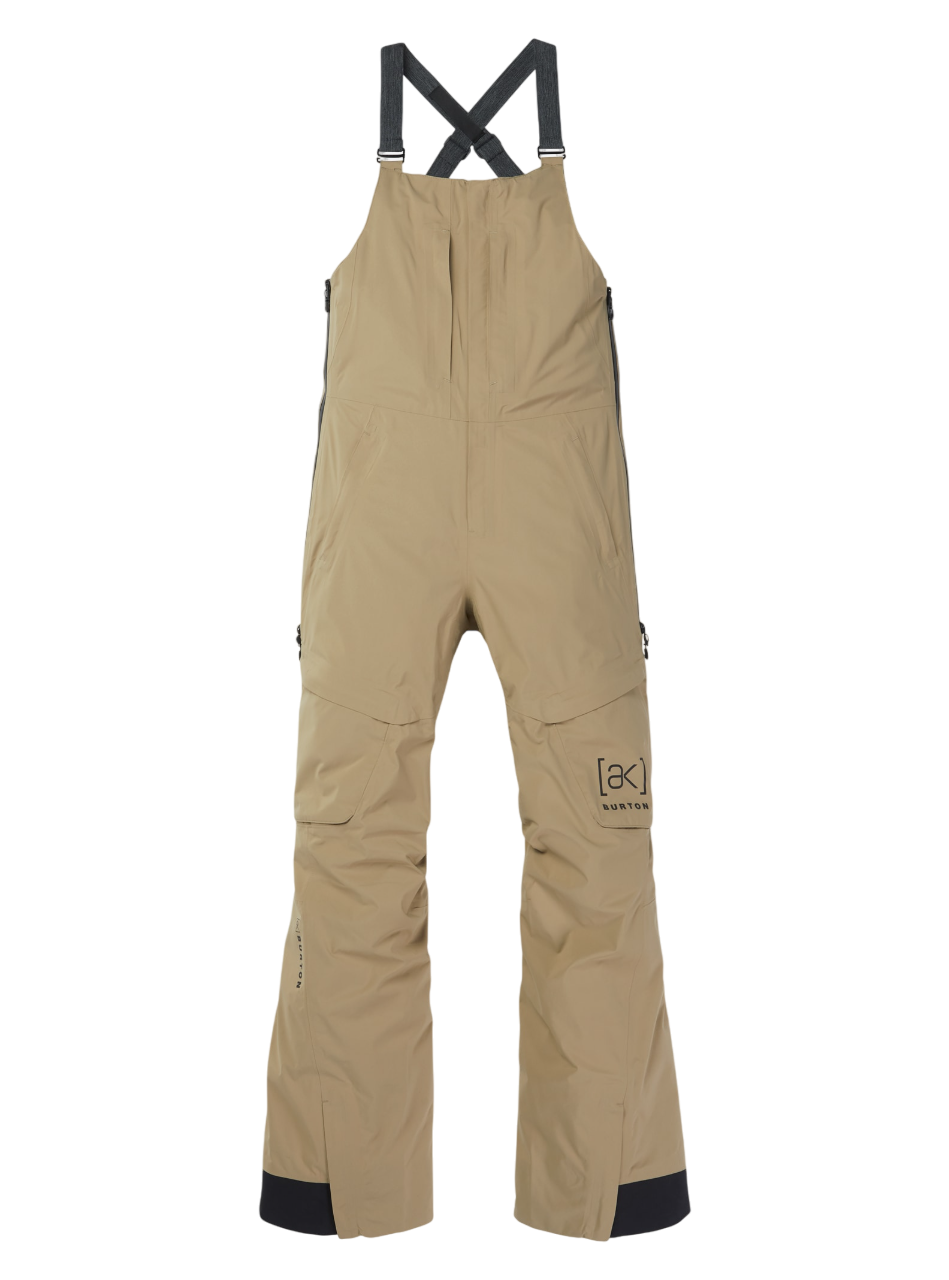 Burton Womens Ak Kimmy Gore_Tex 2L Bib Pants Beige