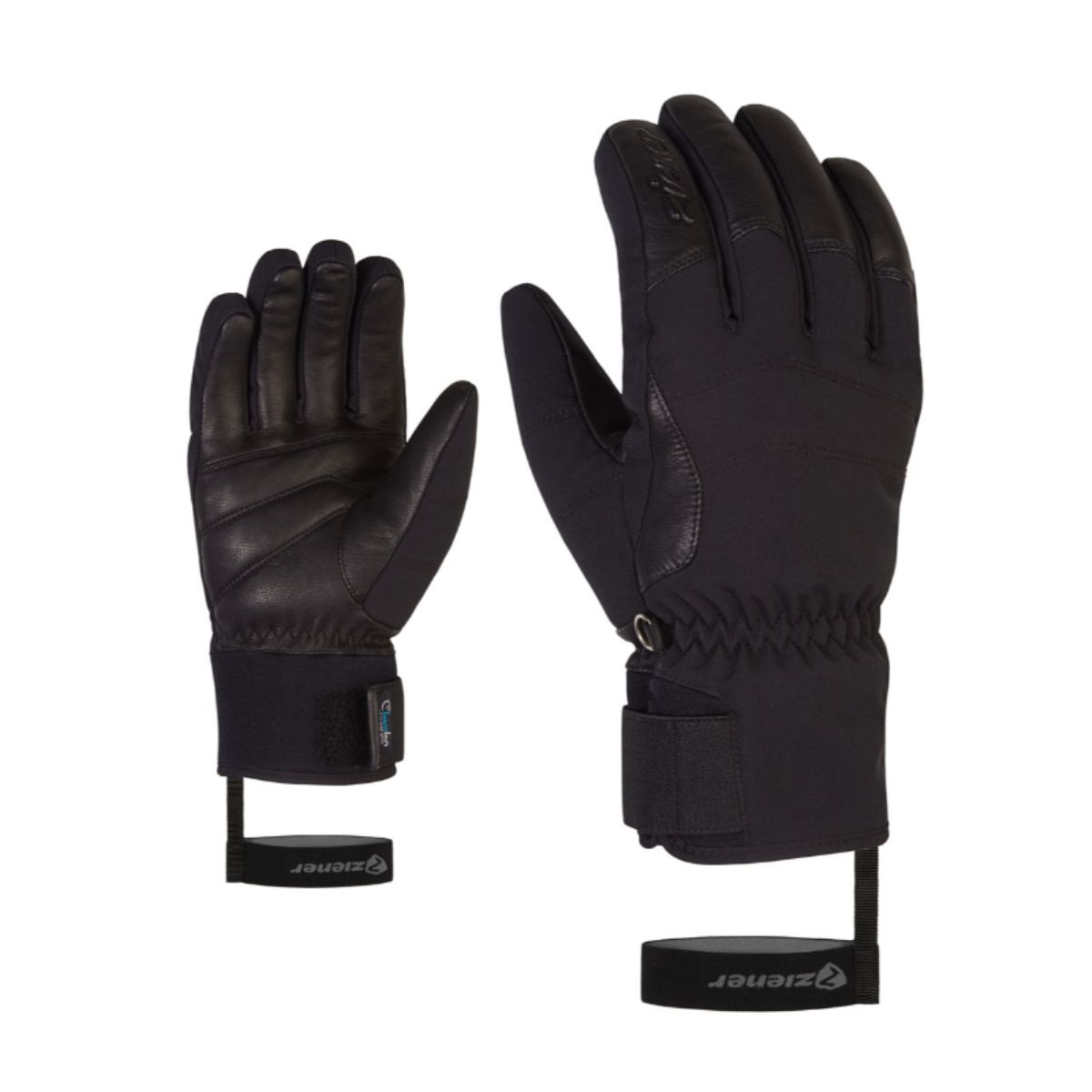 Ziener Kale AsR Aw Lady Glove Zwart