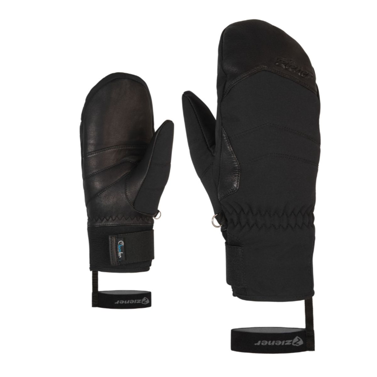 Ziener Kalea AsR Aw Mitten Lady Glove Zwart