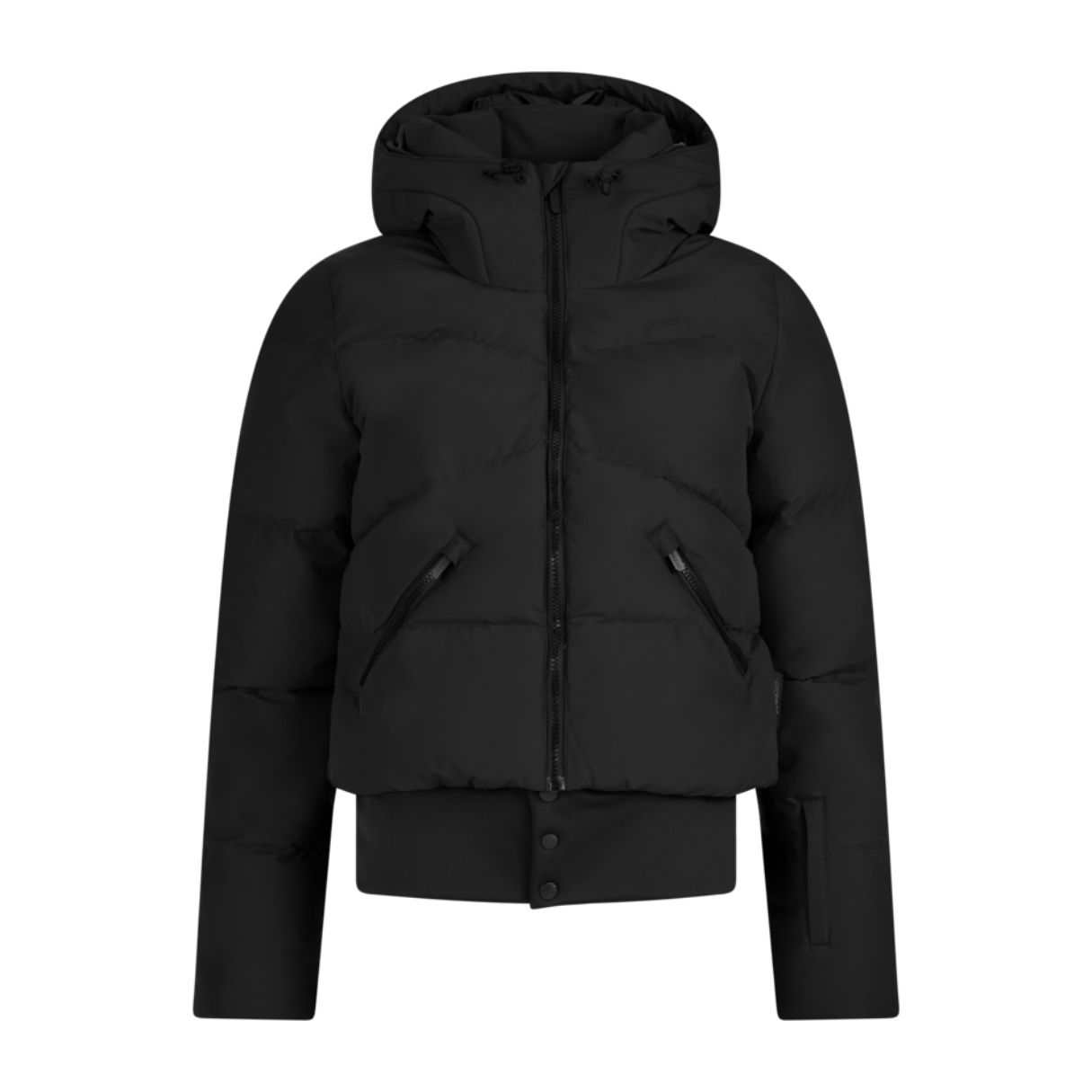 Protest Womens Prtpreppy Snowjacket With Zip-Shift Zwart