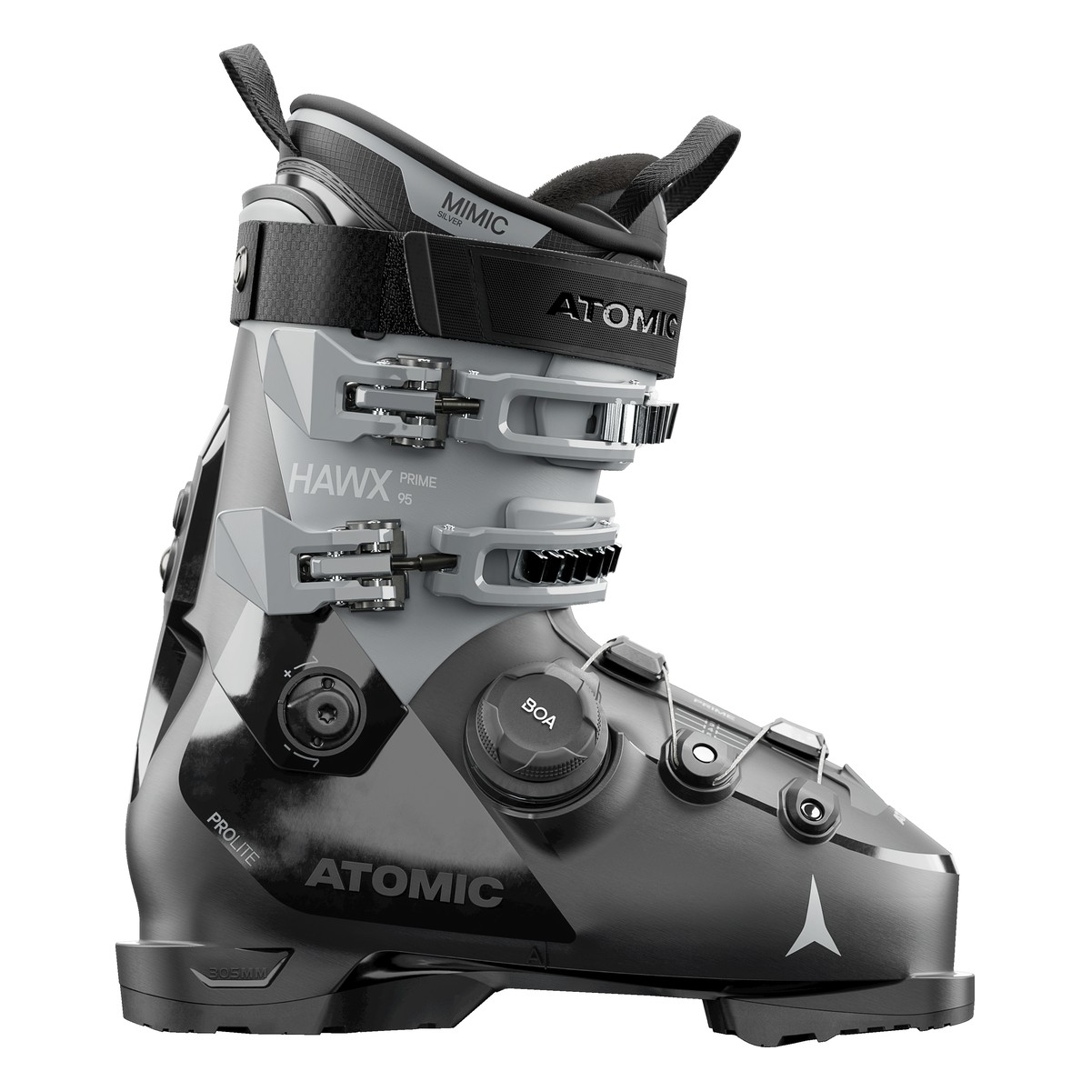 Atomic Hawx Prime 95 Boa W Alpineskischoenen Voor Dames Zwart 25.0-25.5 Vrouw
