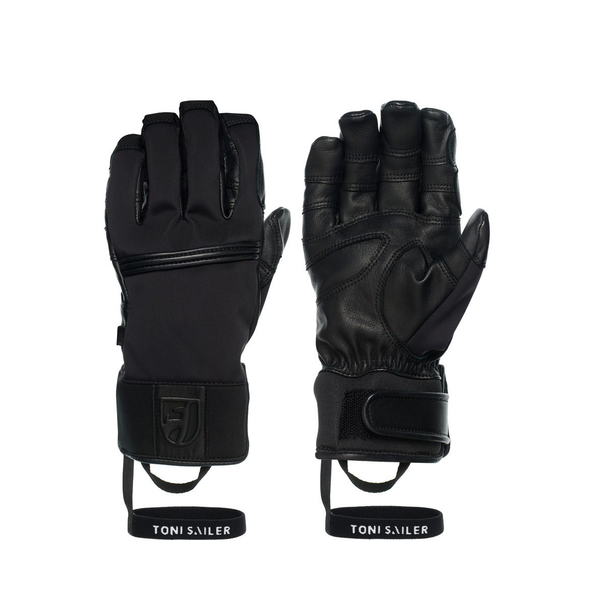 Toni Sailer Hary Men Leather Gloves Zwart