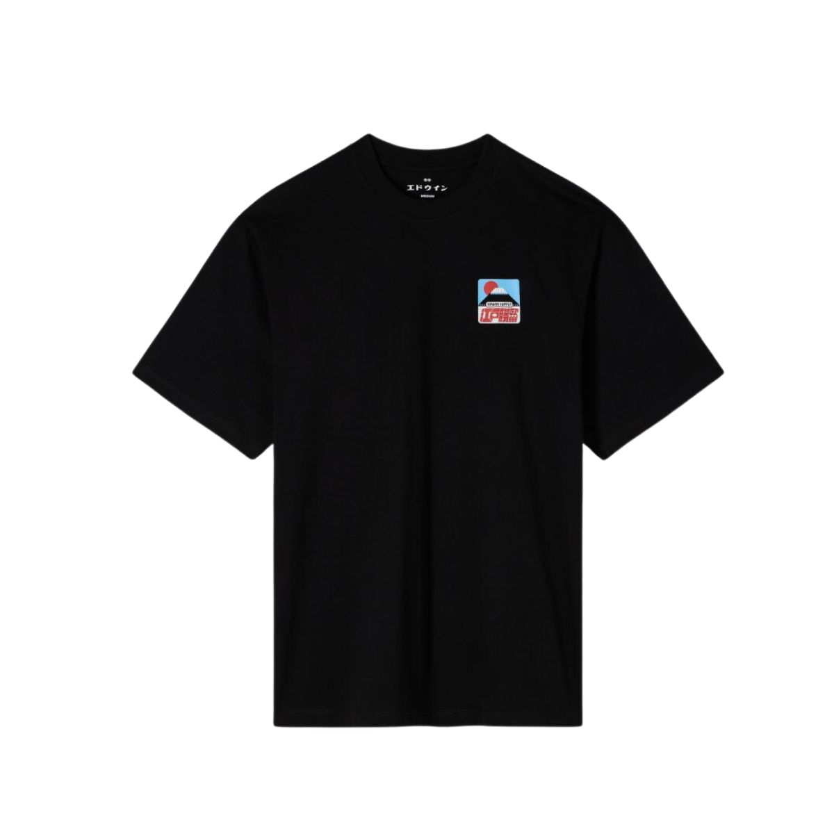 Edwin Europe Sunset On Fuji San Mens T-shirt SS Zwart
