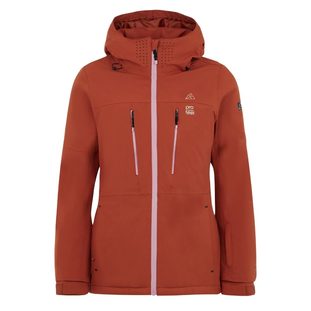 Protest Womens Prtsima Snowjacket Oranje