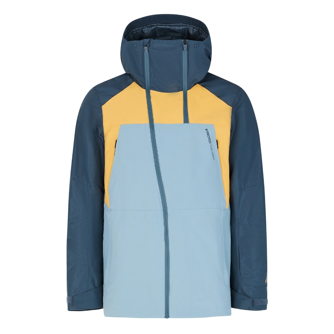 Protest Mens Prtamount Snowjacket Blauw