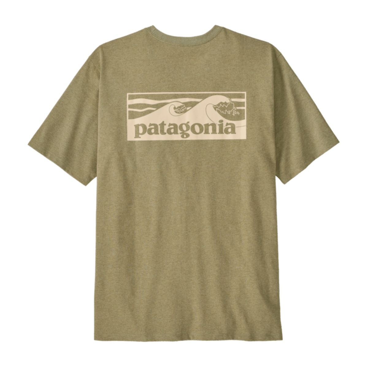 Patagonia Mens Boardshort Logo Pocket Responsibili/Tee Groen