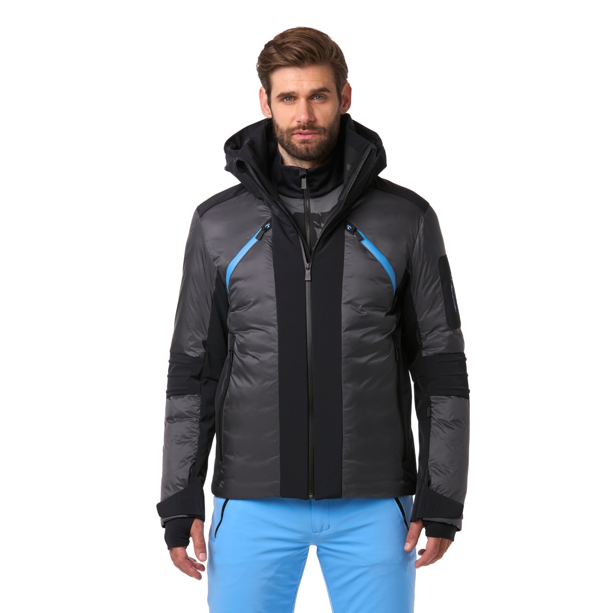 Toni Sailer Mens Carl Gris Fonce
