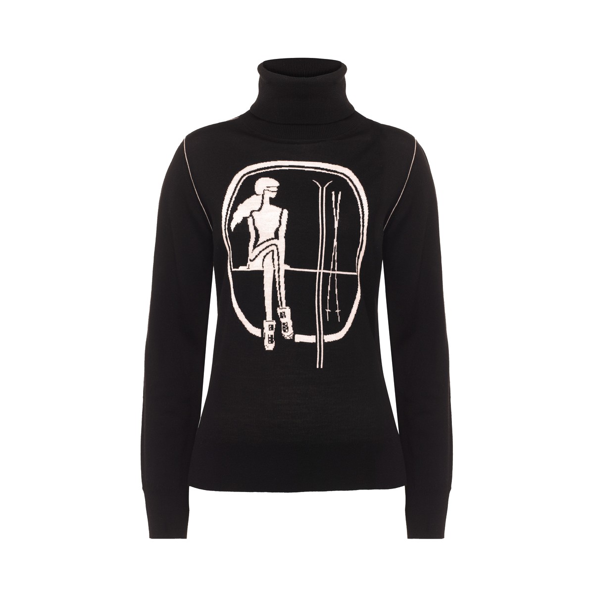 Toni Sailer Jenna Women Knit Pullover Zwart