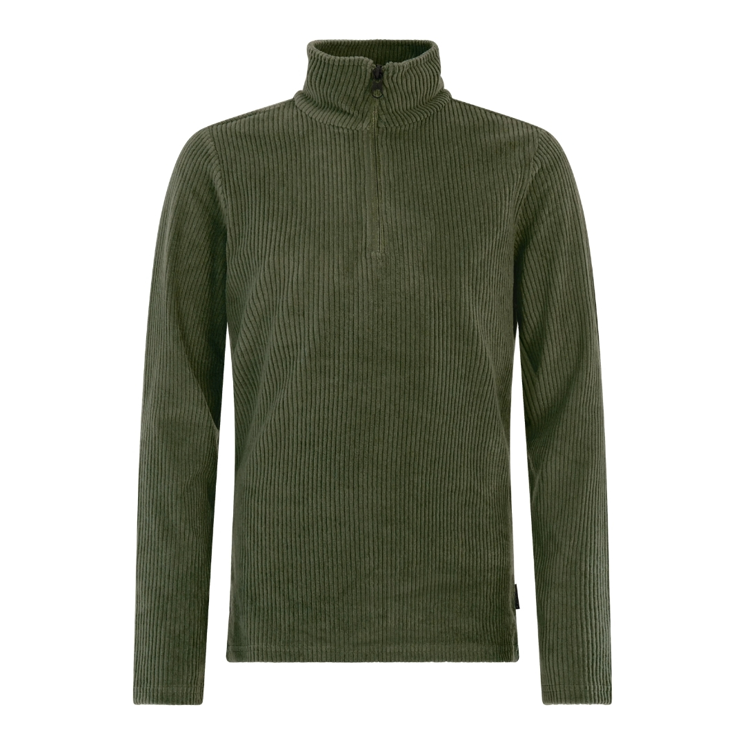Protest Girls Prtzora Jr 1/4 Zip Active Top Vert Fonce |