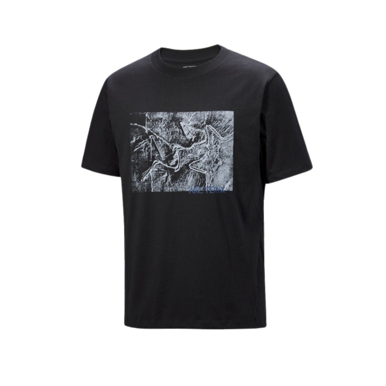 ArcTeryx Mens Kragg Cotton Lithographica SS Zwart