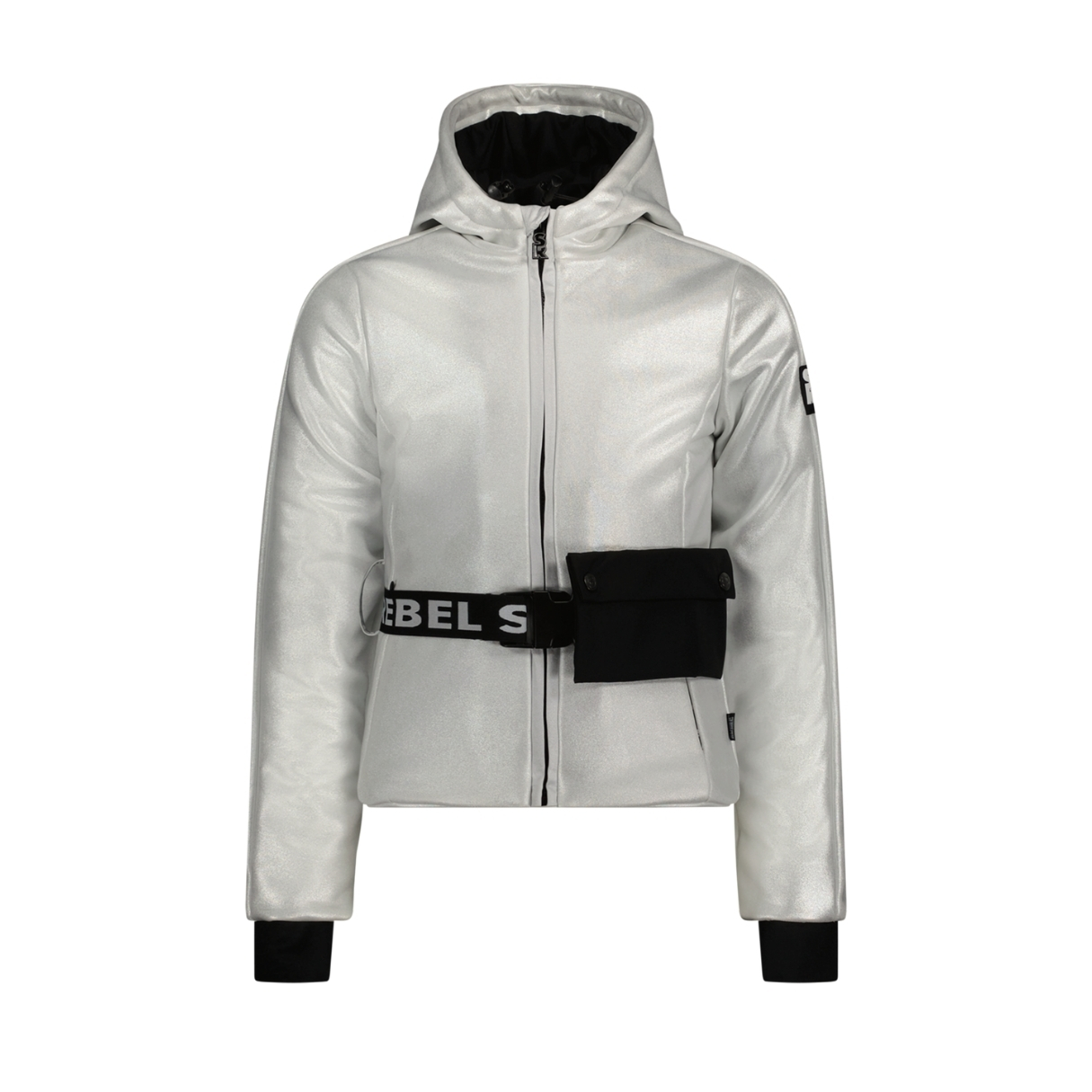 Superrebel Girls Spumy Functional Outdoor Soft Shell Jacket Zilver