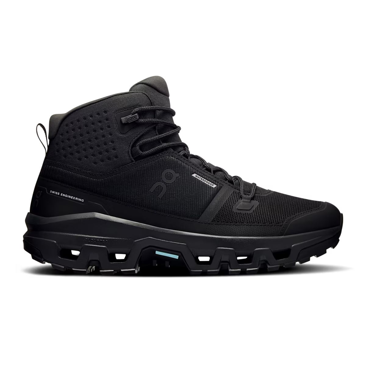 On Running Mens Cloudrock Mid WP Zwart