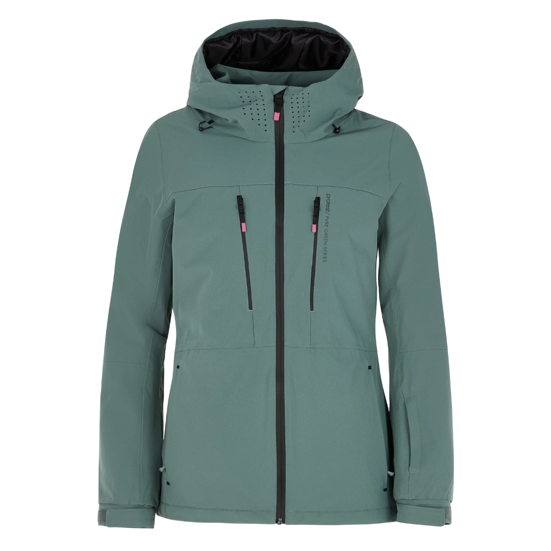 Protest Womens Prtbeverly Snowjacket Vert | 251 Evergreen