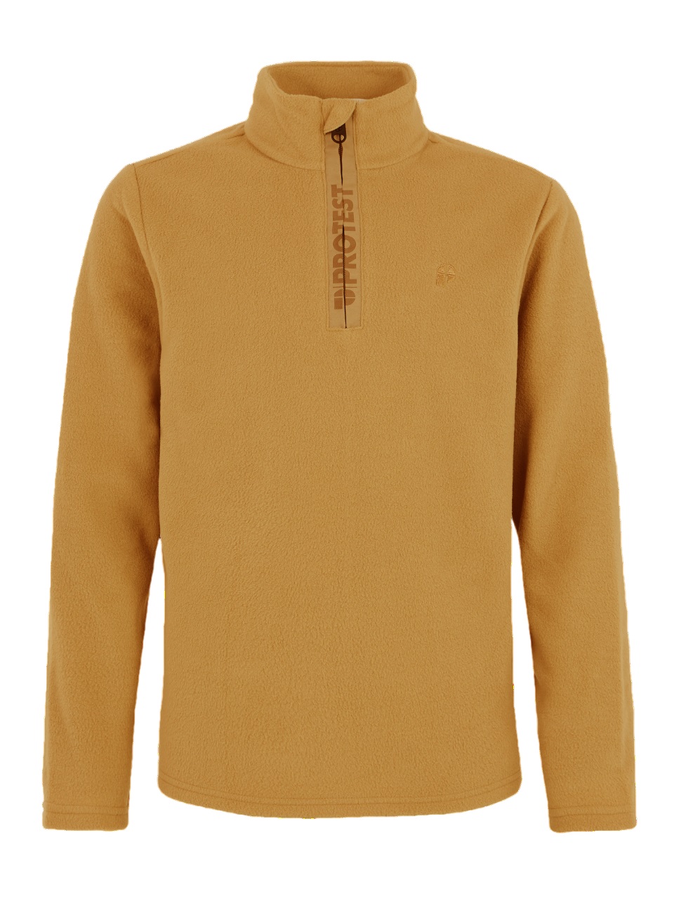 Protest Boys Perfecty Jr 1/4 Zip Top Geel