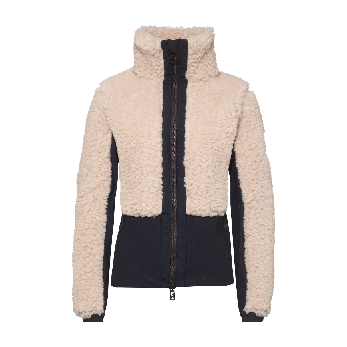 Toni Sailer Womens Nila Teddy Pile Jacket Beige