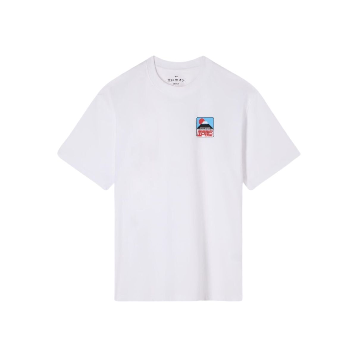 Edwin Europe Sunset On Fuji San Mens T-shirt SS Wit