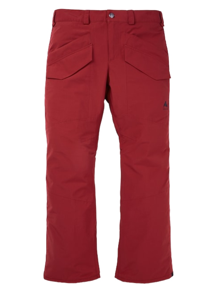Burton Mens Covert 2.0 Insulated Pants Rouge Fonce | 600_deep_red