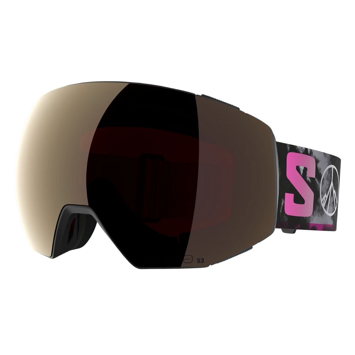 Salomon Radium Prime Sigma _ Gun Metal Extra Lens Zilver