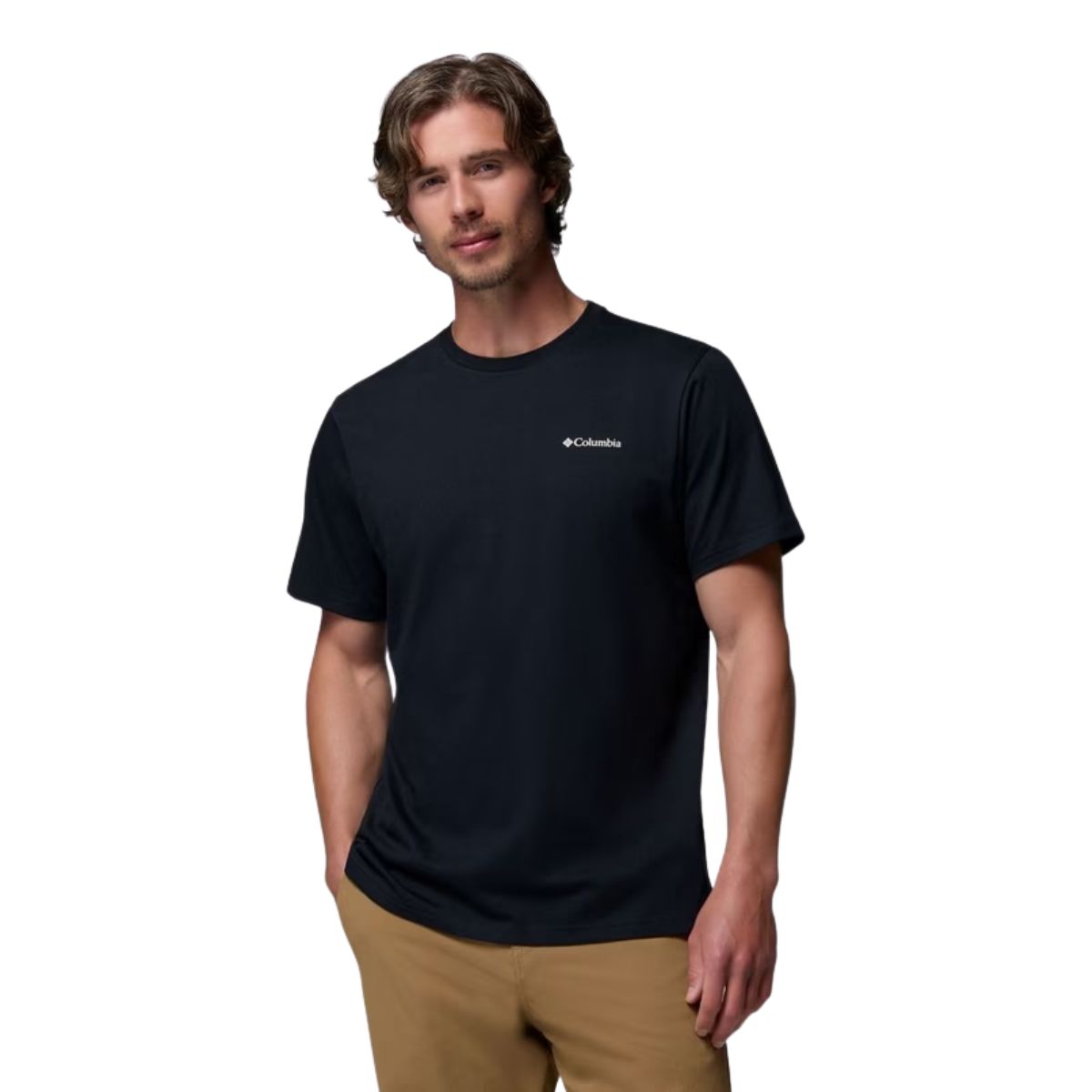 Columbia Mens CSC Outdoor Back Graphic Tee Zwart