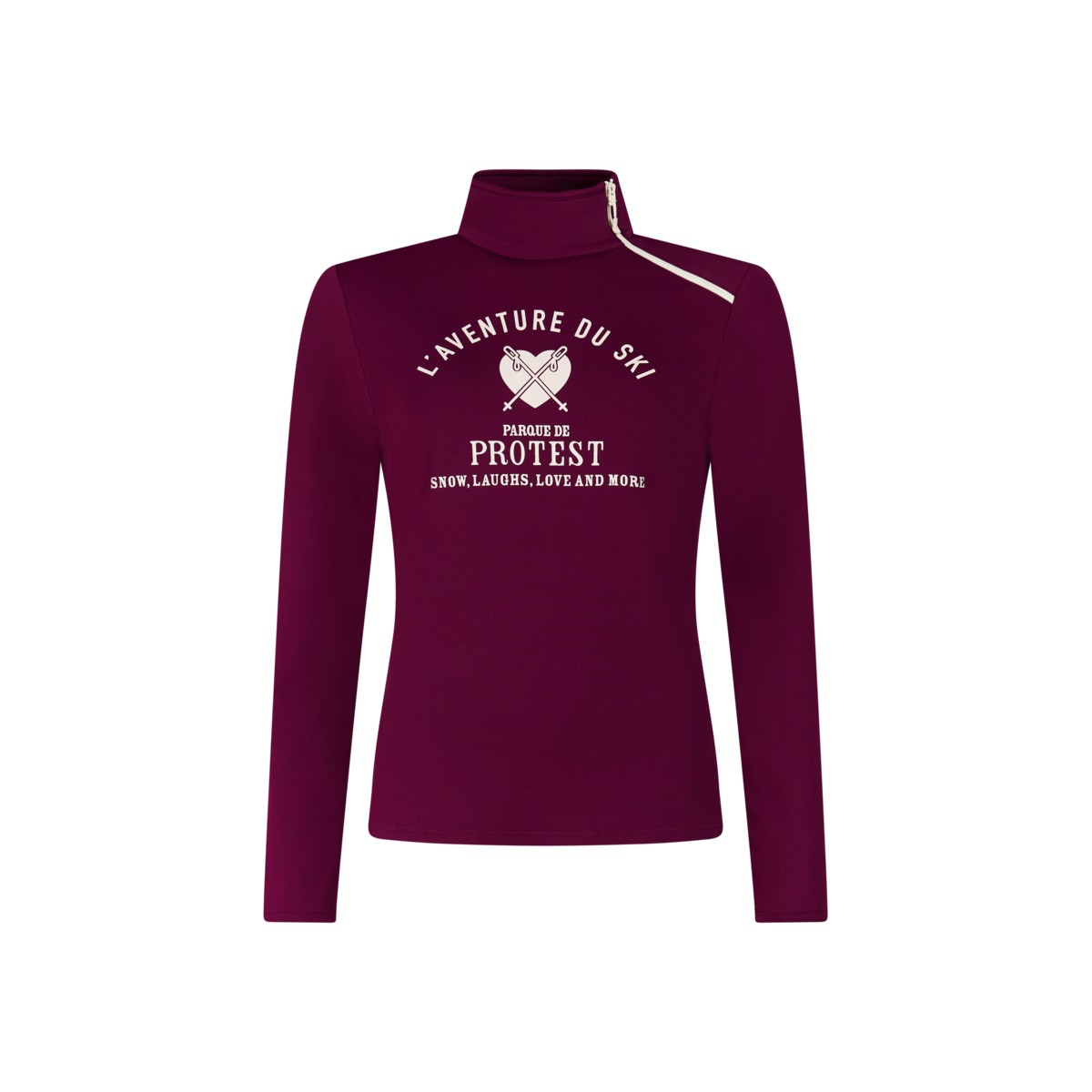 Protest Womens Prtholker Active Top Paars