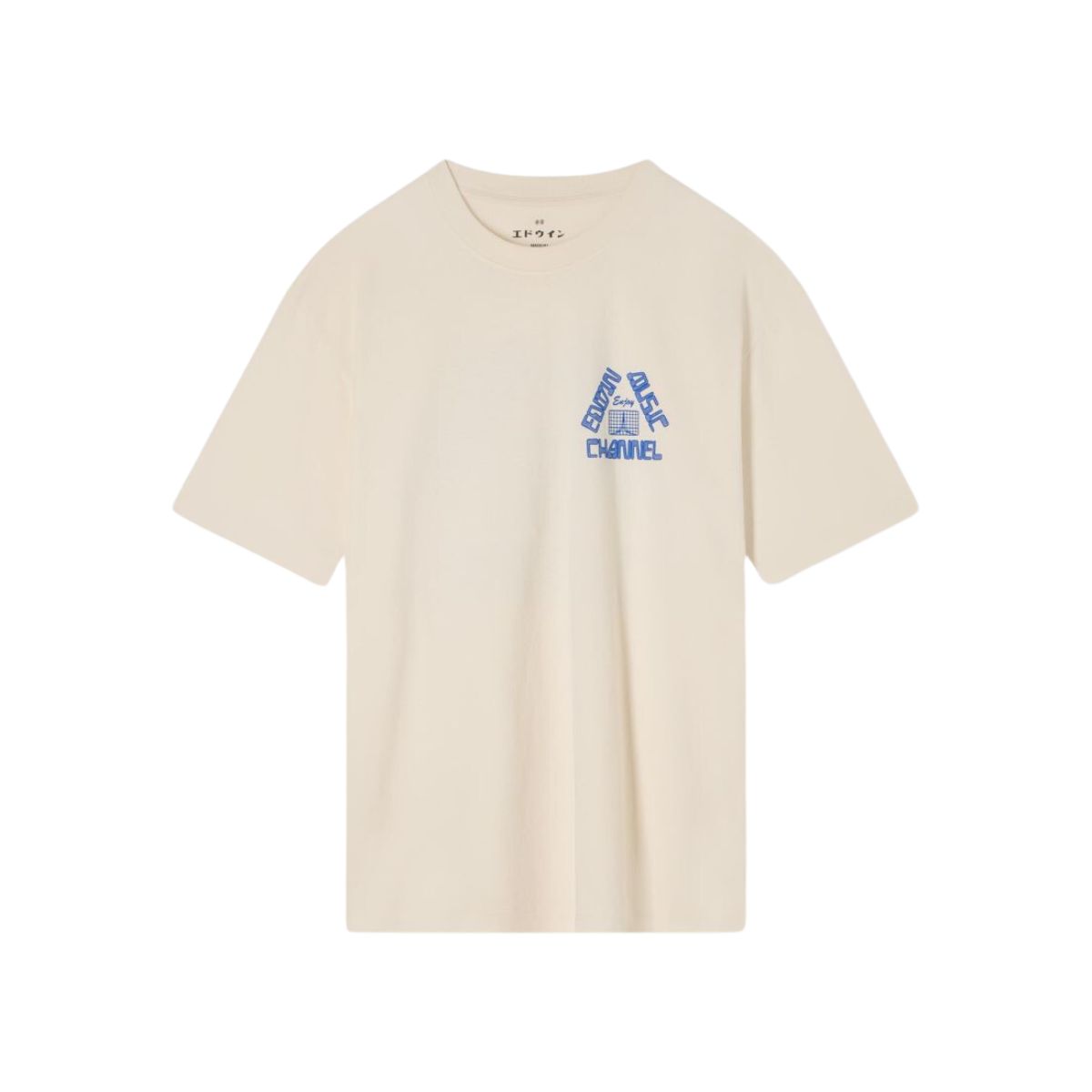 Edwin Europe Enjoy EMC Mens T-shirt Wit