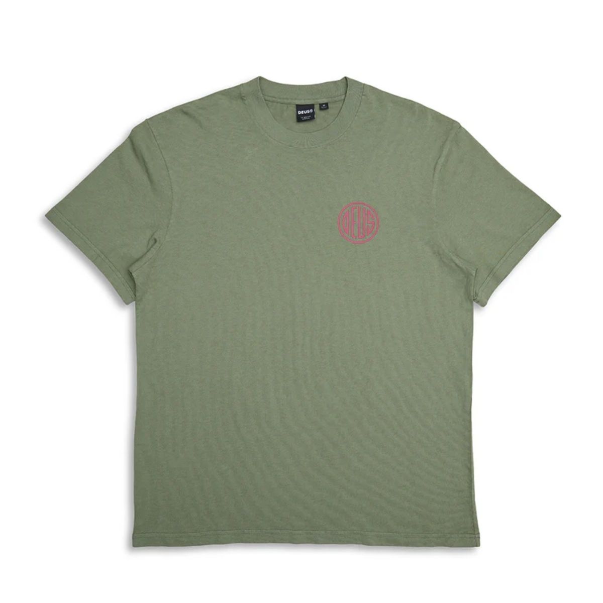 Deus Ex Machina Mens Pill Logo Tee Vert |