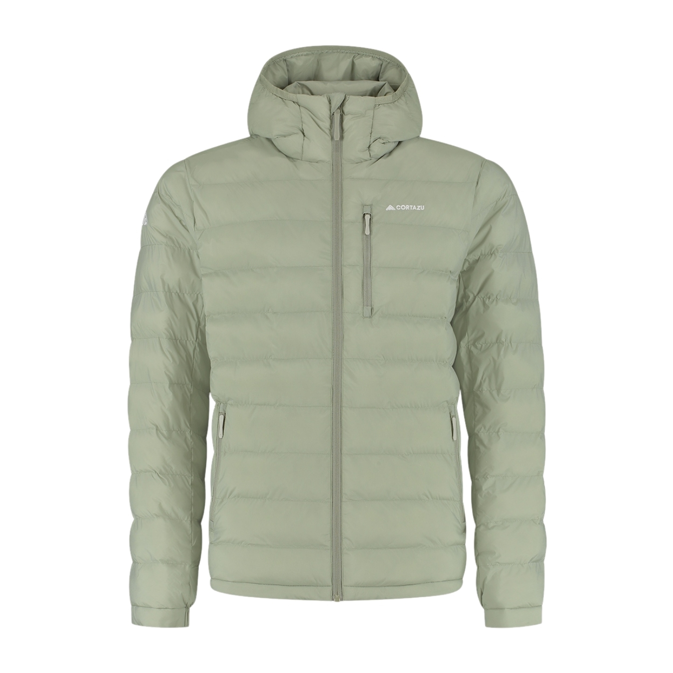 Cortazu Mens Mountain INS Hooded Jacket Olijf